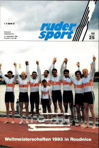 Titelseite RuderSport 25/1993