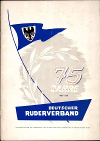 Titelseite der Festschrift des DRV zum 150. Verbandsjubiläum